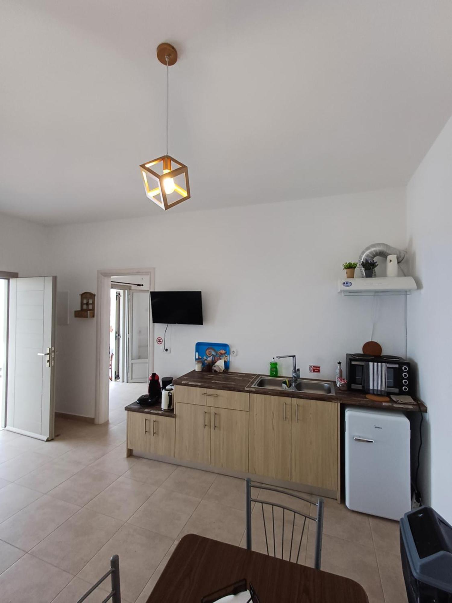 Willa 'Irene' Cycladic House With Sunrise And Sea View! Foinikiá Zewnętrze zdjęcie