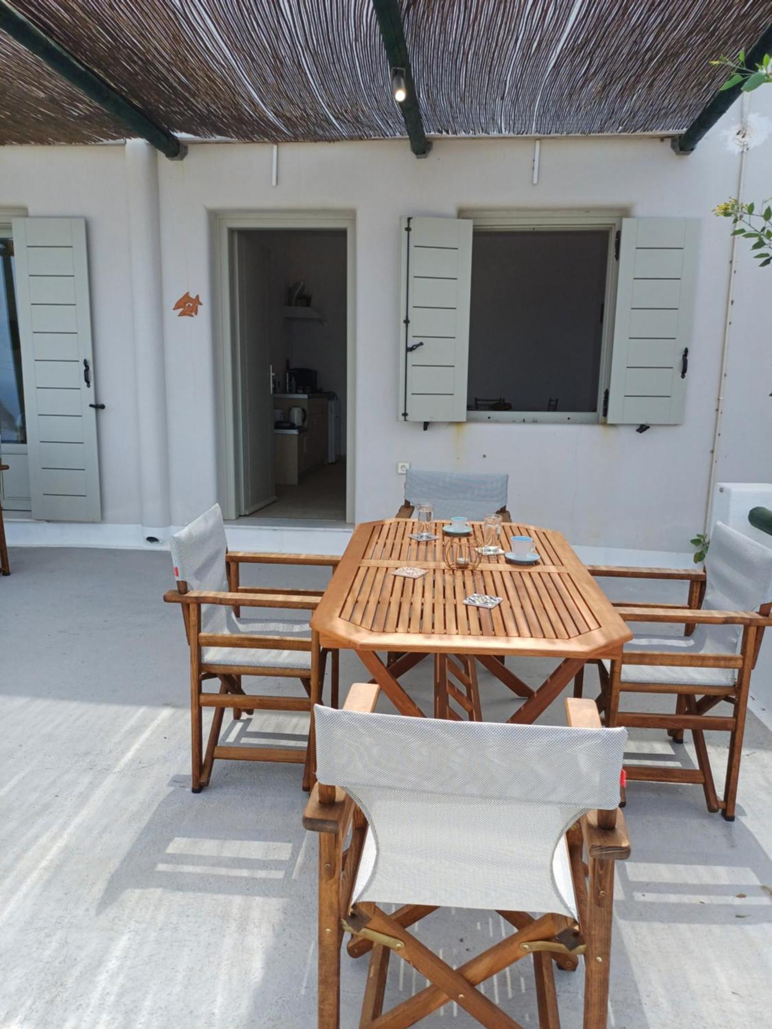 Willa 'Irene' Cycladic House With Sunrise And Sea View! Foinikiá Zewnętrze zdjęcie